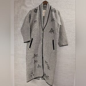 Venus Imports 100% Cotton Duster Jacket Sz Small